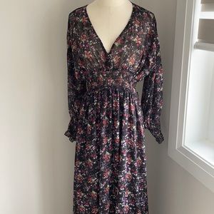 Excellent Condition Zara Maxi flower dress